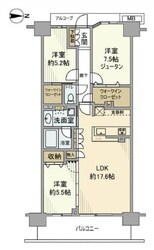 プラウドシティ南山の物件間取画像